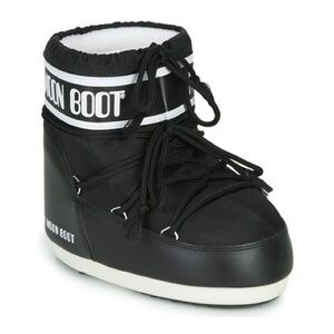 Moon Boot Women's Black and White Winter Boots